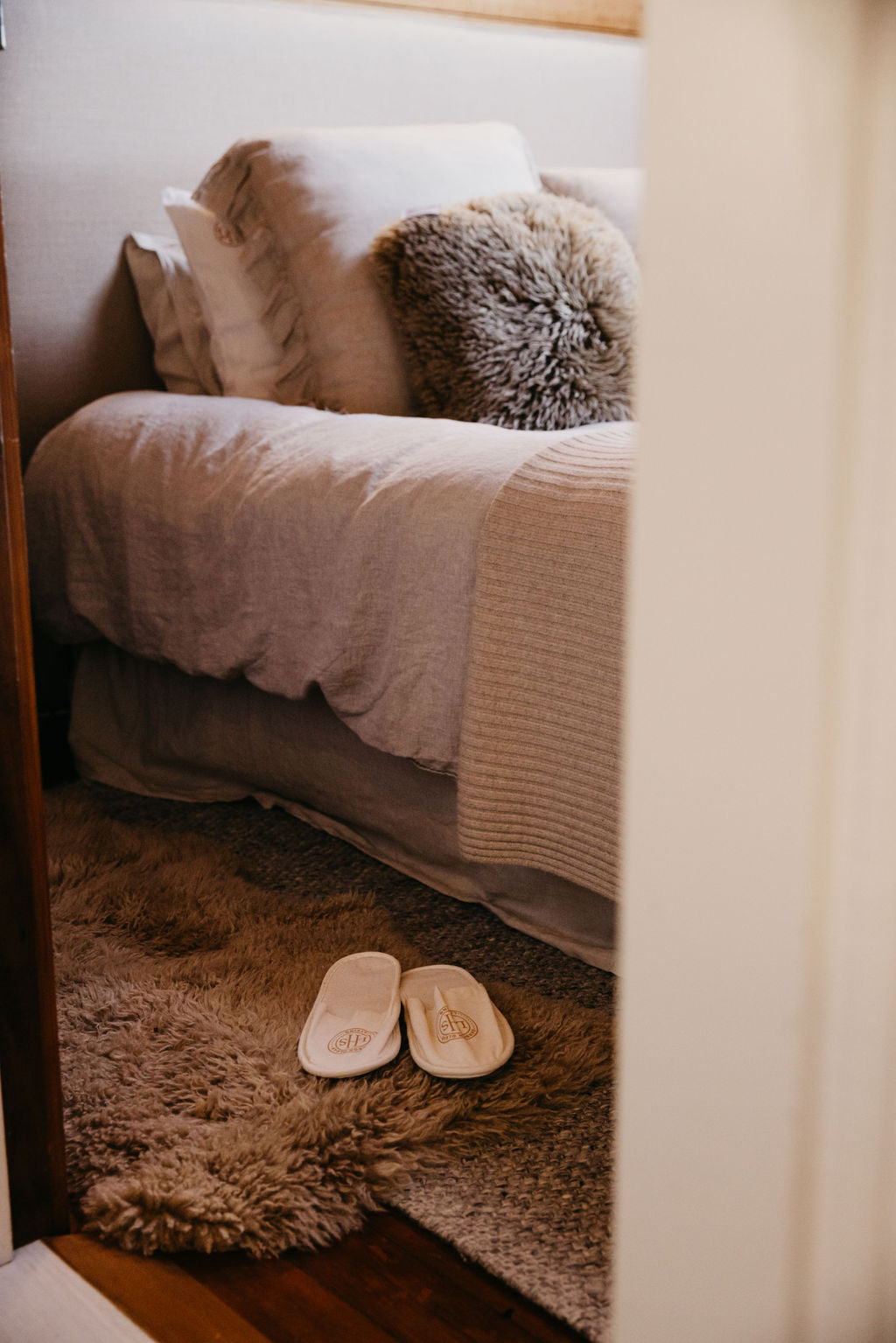 Carbon Clear Living Slippers