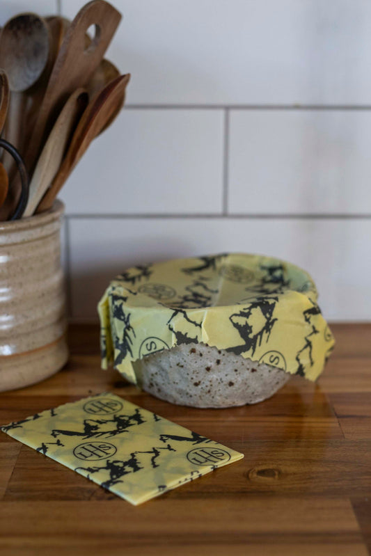 Carbon Clear Living Beeswax food wrap