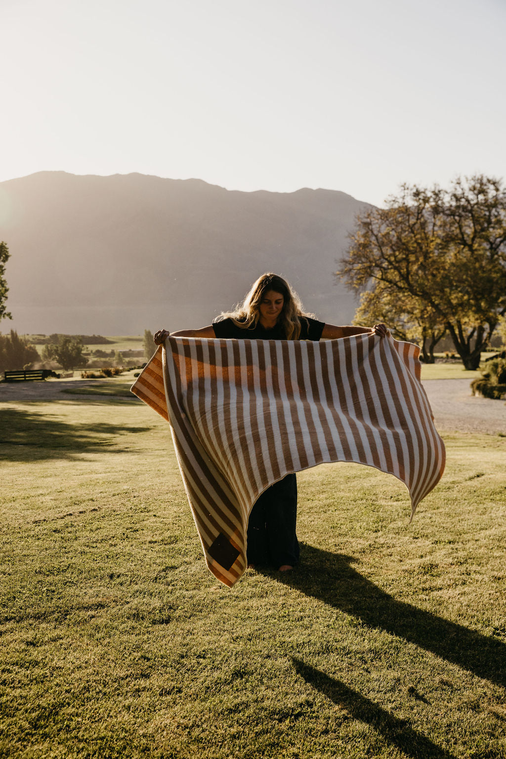 Lake Hāwea Station Merino Blanket